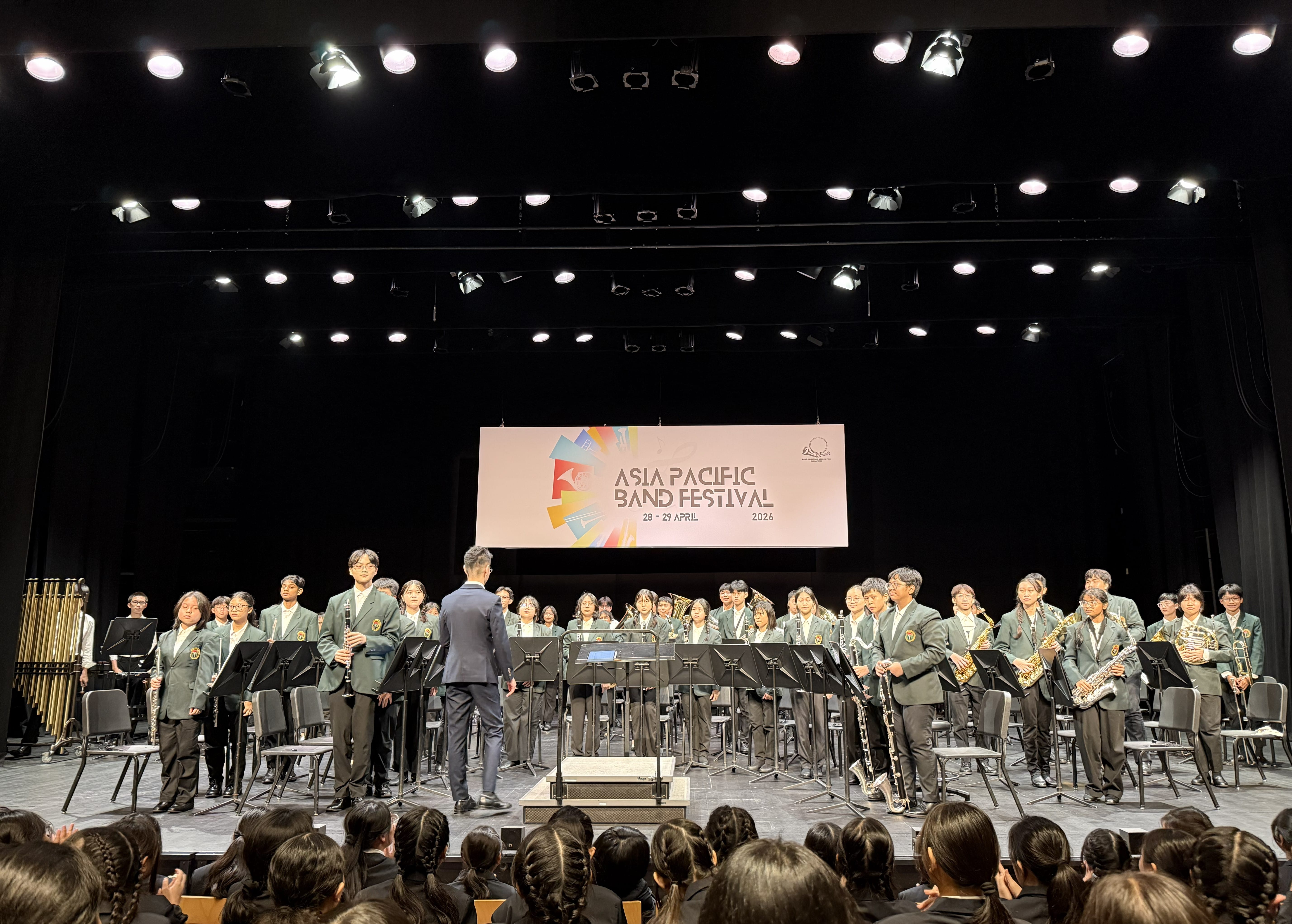 Photo of choir students